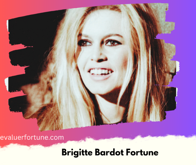 Brigitte Bardot Fortune 2024