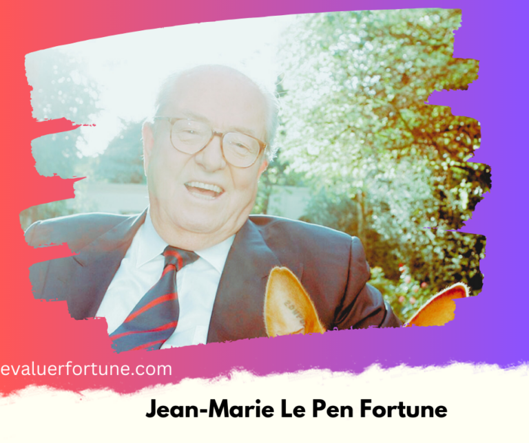 Jean-Marie Le Pen Fortune 2024