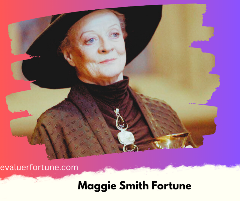 La Fortune de Maggie Smith en 2024