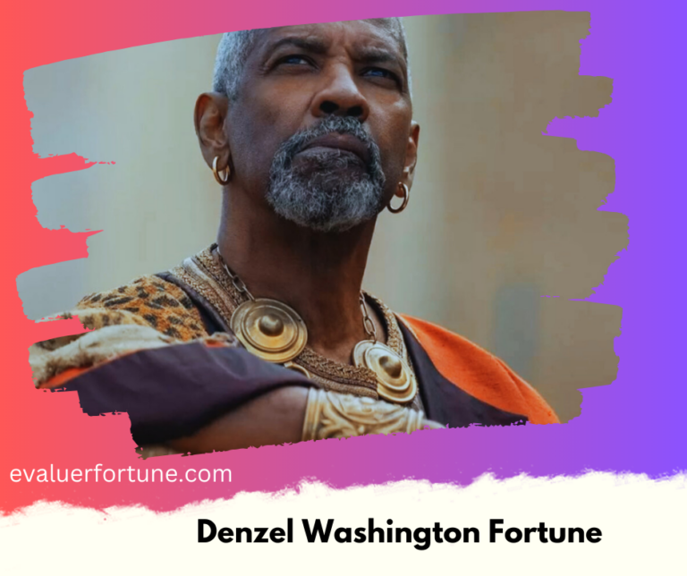 La Fortune de Denzel Washington en 2024