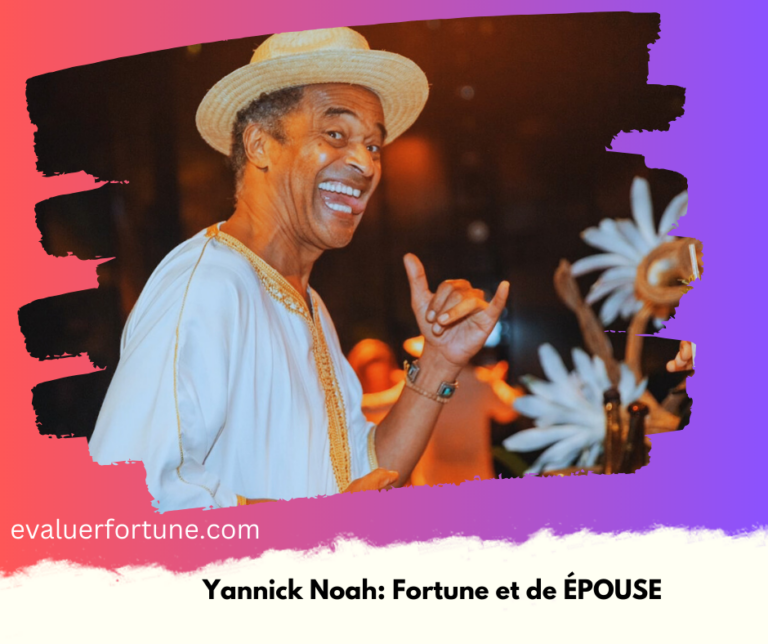 Yannick Noah: Fortune et Vie de ÉPOUSE en 2024