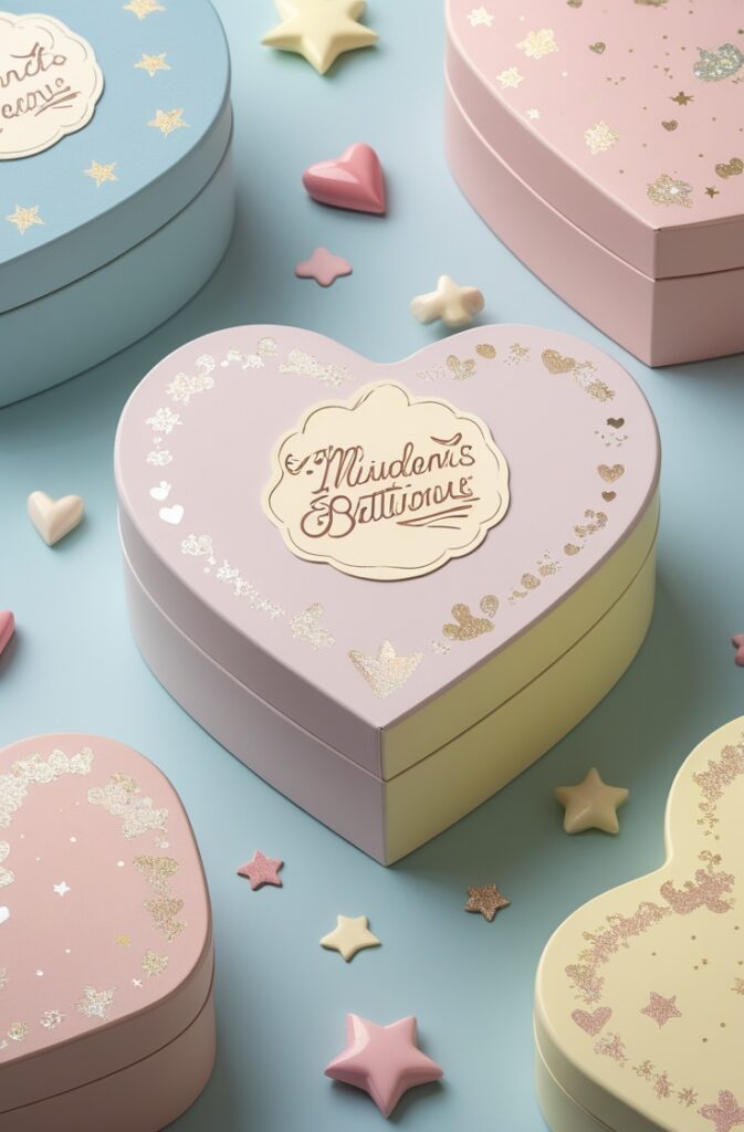 Cute Die-Cut Boxes Packaging Ideas