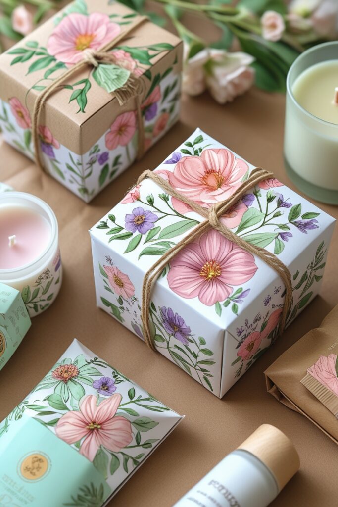 Floral Packaging for a Natural Look