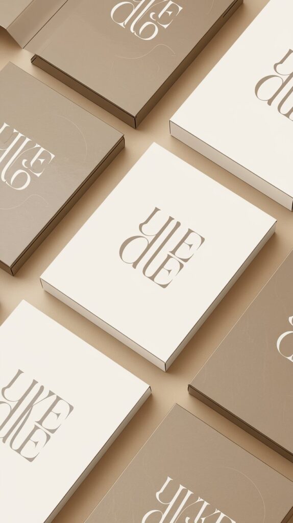 Minimalist Packaging with Neutral Tones