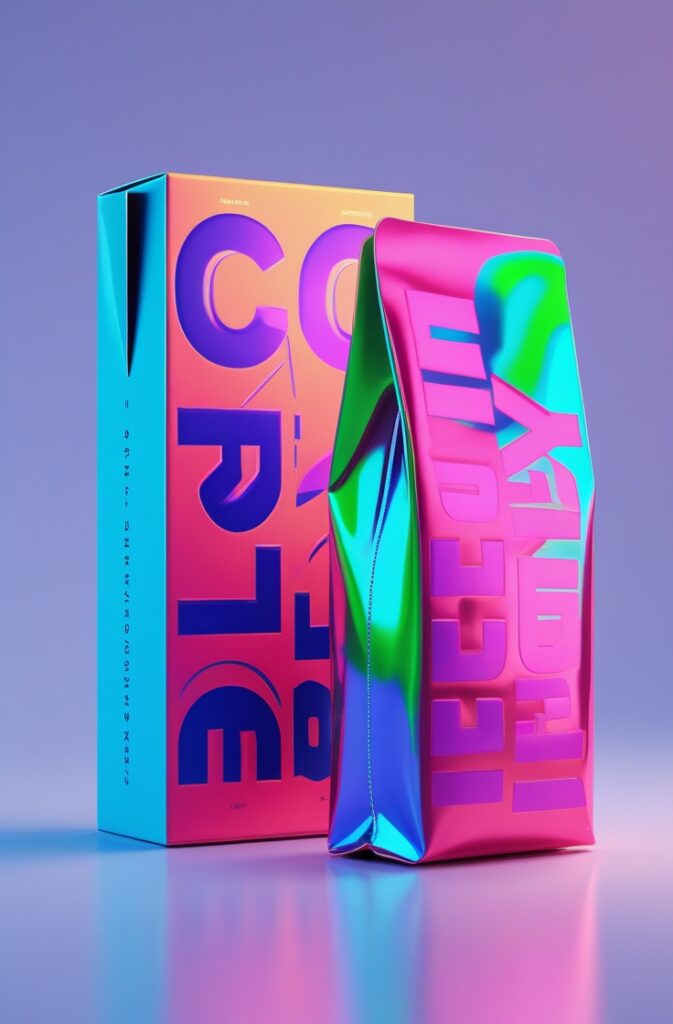 Bold Neon Packaging Ideas