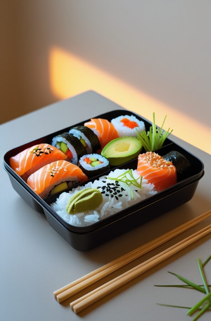 Japanese Bento-Style Takeaway Packaging