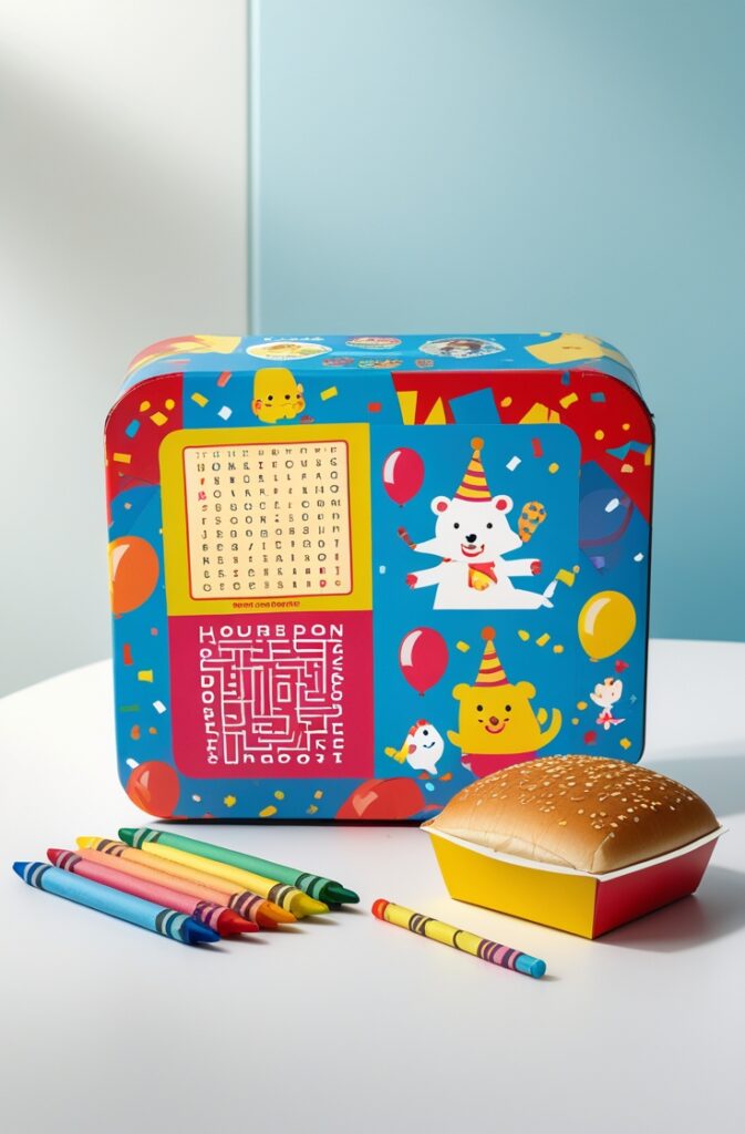 Playful Kids’ Meal Boxes with Interactive Designs