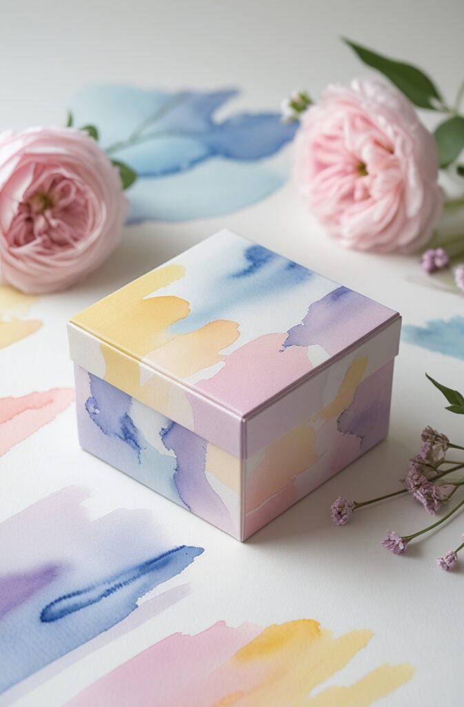 Watercolor-Inspired Packaging Ideas